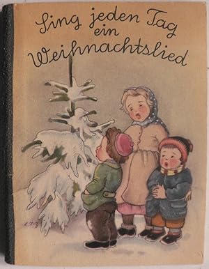 Imagen del vendedor de Sing jeden Tag ein Weihnachtslied. Ein Adventskalender mit 20 Bildkarten a la venta por Antiquariat UPP