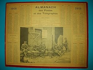 ALMANACH DES POSTES ET DES TELEGRAPHES 1918
