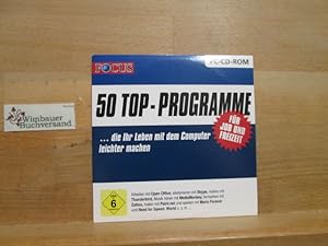 CD-Rom Focus 50 Top-Programme . die Ihr Leben mit dem Computer leichter machen Open Office Skype ...