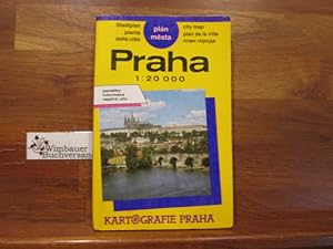 Seller image for Praha, plan mesta =: Stadtplan = Town plan : 1:20 000 (Czech Edition) for sale by Antiquariat im Kaiserviertel | Wimbauer Buchversand