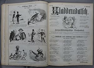 Kladderadatsch. Humoristisch-satyrisches Wochenblatt. 11. Jahrgang, 1858. Heft 1-60 (= komplett).