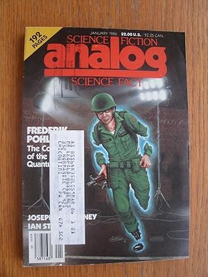 Image du vendeur pour Science Fiction Analog Science Fact January 1986 mis en vente par Scene of the Crime, ABAC, IOBA