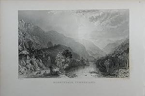 Imagen del vendedor de Cumberland. Borrowdale a la venta por theoldmapman