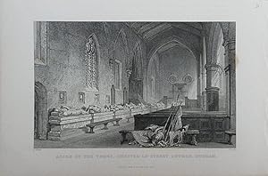 Bild des Verkufers fr County Durham. Chester-Ie-street Church, Aisle of Tombs zum Verkauf von theoldmapman