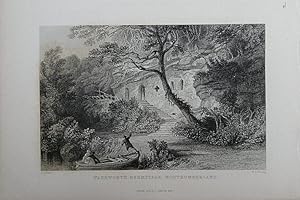 Seller image for Northumberland. Warkworth Hermitage for sale by theoldmapman