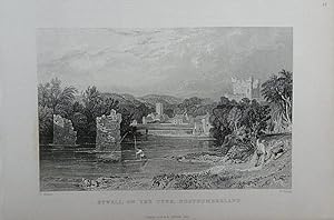 Bild des Verkufers fr Northumberland. Bywell, on the Tyne zum Verkauf von theoldmapman