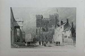 Seller image for Northumberland. Newcastle Castle for sale by theoldmapman