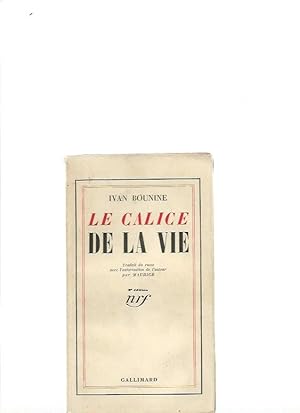 Image du vendeur pour Le calice de la vie mis en vente par Librairie La cabane aux bouquins