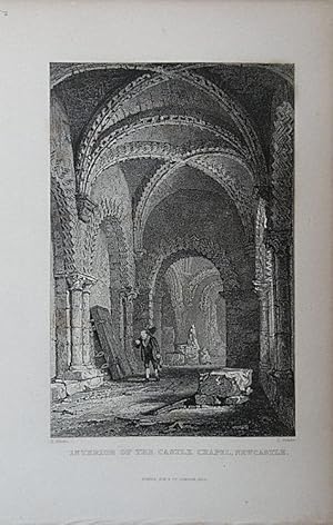 Bild des Verkufers fr Northumberland. Newcastle. Interior of Castle Chapel zum Verkauf von theoldmapman