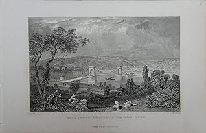 Bild des Verkufers fr Northumberland. Scotswood Bridge, over the Tyne zum Verkauf von theoldmapman