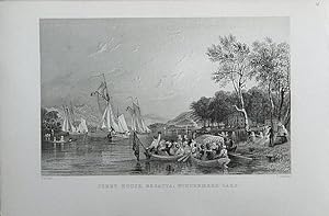 Seller image for Westmorland. Windermere Lake, Ferry House Regatta for sale by theoldmapman
