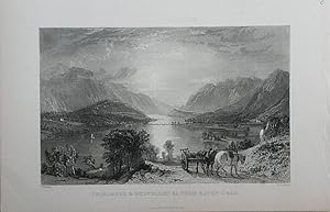 Bild des Verkufers fr Cumberland. Thirlmere and Helvellyn, from Raven Crag zum Verkauf von theoldmapman