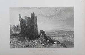 Bild des Verkufers fr Westmorland. Brough Castle zum Verkauf von theoldmapman