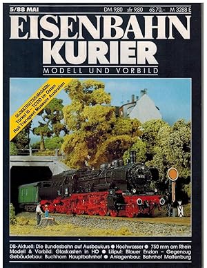 Image du vendeur pour Eisenbahn Kurier 5/88. Modell und Vorbild. Nr. 188. mis en vente par Dobben-Antiquariat Dr. Volker Wendt