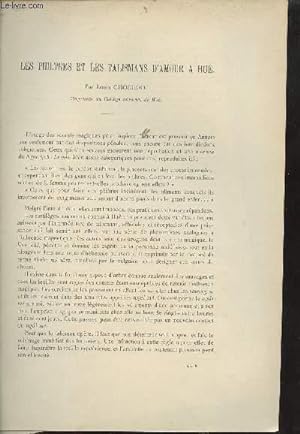 Bild des Verkufers fr Les Philtres et les Talismans d'amour  Hu - Extrait du Bulletin de l'Ecole Franaise d'Extrme-Orient 1912. zum Verkauf von Le-Livre