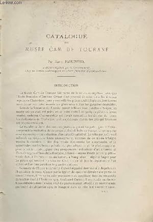 Bild des Verkufers fr Catalogue du Muse Cam de Tourane - Extrait du Bulletin de l'Ecole Franaise d'Extrme-Orient 1919. zum Verkauf von Le-Livre