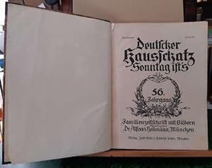 Deutscher Hausschatz. Sonntag ist's 56. Jahrgang 1929/1930 (Familienzeitschrift mit Bildern)