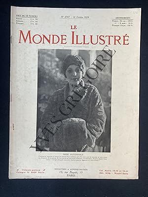 LE MONDE ILLUSTRE-N°3747-12 OCTOBRE 1929