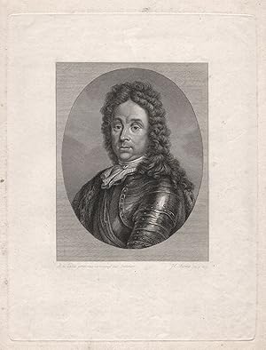 Bild des Verkufers fr Menno van Coehoorn (1641-1704) Dutch soldier engineer Portrait zum Verkauf von Antiquariat Steffen Vlkel GmbH