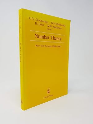 Bild des Verkufers fr Number Theory: New York Seminar 1989-1990 zum Verkauf von Munster & Company LLC, ABAA/ILAB