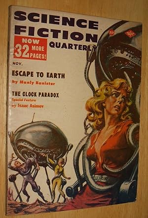 Science Fiction Quarterly November 1957 // The Photos in this listing are of the magazine that is...