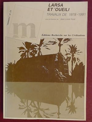 Seller image for Larsa (8eme et 9eme campagnes, 1978 et 1981) et 'Oueili (2eme et 3eme campagnes, 1978 et 1981). Travaux de 1978 - 1981. Rapport prliminaire. Volume 26 in the series "Mmoire". for sale by Wissenschaftliches Antiquariat Zorn