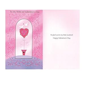 Valentines Day Greeting Card - To My Wife On Valentines Day