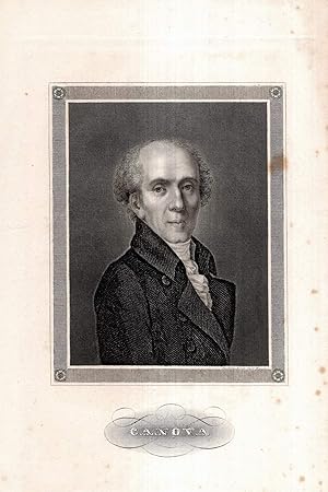 Seller image for Canova. Stahlstich-Portrt. for sale by Antiquariat Dennis R. Plummer