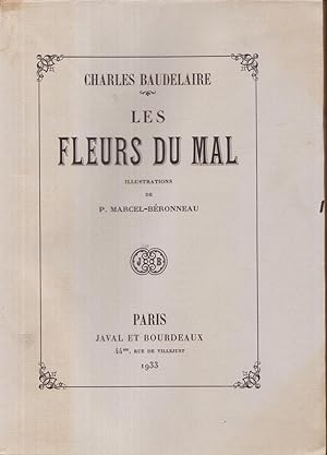 Les fleurs du mal. Illustrations P. Marcel-Béronneau.