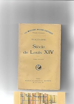 Image du vendeur pour Sicle de Louis XIV Tome second mis en vente par La Petite Bouquinerie