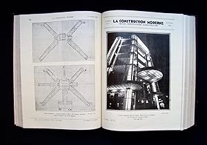 La Construction moderne 1931-1932 - du N°1 du 4 octobre 1931 au N°48 du 18 septembre 1932 -