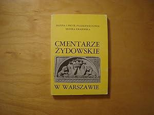 Imagen del vendedor de Cmentarze zydowskie w Warszawie a la venta por Polish Bookstore in Ottawa