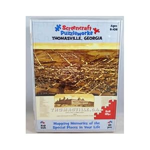 Screencraft Puzzleworks Thomasville, Georgia 121 Piece Puzzle Ages 8-108