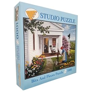 2004 John Sloane Bits and Pieces Studio Puzzle Labor of Love 1000 Piece Puzzle