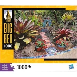 Hasbro Big Ben 1000 piece Puzzle - Tropical Meditation Garden