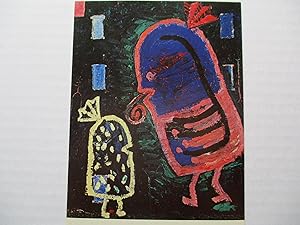 Image du vendeur pour Harmony Hammond New Paintings Luise Ross Gallery 1984 Exhibition invite postcard mis en vente par ANARTIST