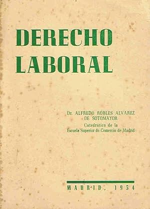 Imagen del vendedor de DERECHO LABORAL a la venta por Librera Torren de Rueda