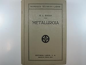 Seller image for METALURGIA for sale by Costa LLibreter