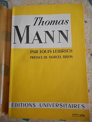 Seller image for Thomas Mann - Preface de Marcel Brion for sale by Frederic Delbos