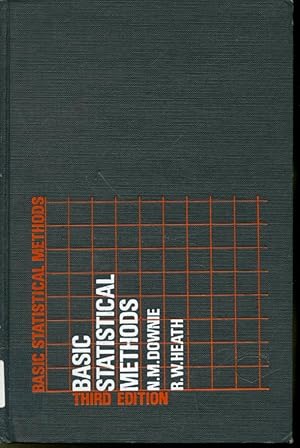 Seller image for Basic Statistical Methods Third Edition for sale by Librairie Le Nord