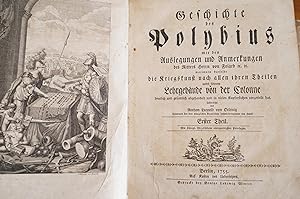 Geschichte des Polybius mit den Auslegungen und Anmerkungen des Ritters Herrn von Folard worinnen...