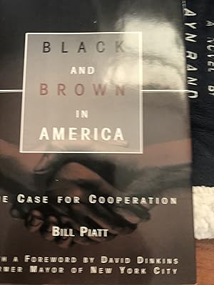 Seller image for Black and Brown in America:The Case for Cooperation for sale by PEN ULTIMATE RARE BOOKS