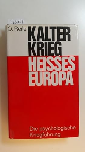 Bild des Verkufers fr Kalter Krieg, heisses Europa : der psychologische Krieg zum Verkauf von Gebrauchtbcherlogistik  H.J. Lauterbach