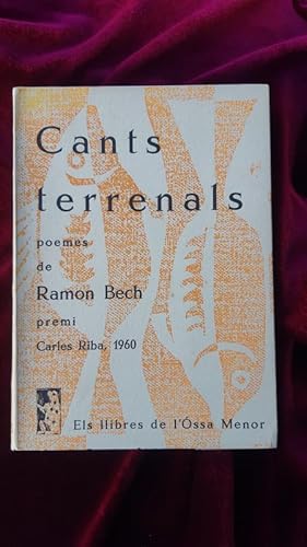 Imagen del vendedor de Cants terrenals. Premi Carles Riba 1960 a la venta por Llibreria Fnix