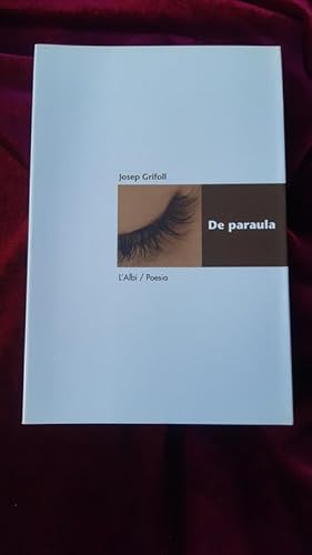 Imagen del vendedor de De paraula a la venta por Llibreria Fnix