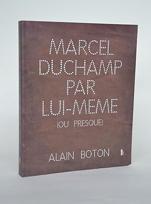 Image du vendeur pour Marcel Duchamp Par Lui-mme (ou presque) mis en vente par Librairie Raimbeau