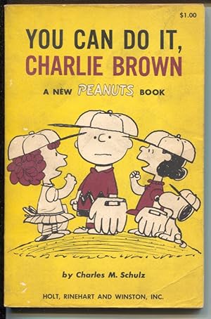 Seller image for You Can Do It, Charlie Brown 1967-Charles Schulz art-reprints Peanuts daily strips-VG for sale by DTA Collectibles
