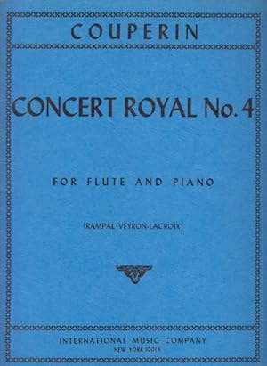 Concert Royal No.4 - Flute & Piano (or Harpsichord)