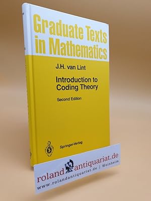 Seller image for Introduction to Coding Theory (Graduate Texts in Mathematics (86), Band 86) for sale by Roland Antiquariat UG haftungsbeschrnkt