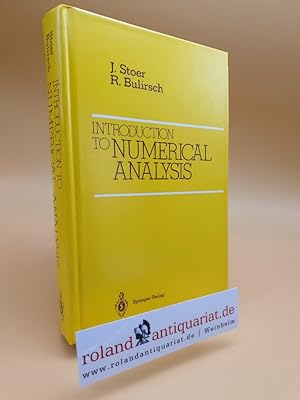 Immagine del venditore per Introduction to Numerical Analysis venduto da Roland Antiquariat UG haftungsbeschrnkt